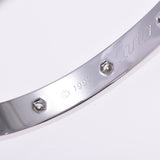 CARTIER Cartier Love Bracelet Full Diamond #16 Unisex K18WG/Diamond Bracelet A Rank Used Ginzo