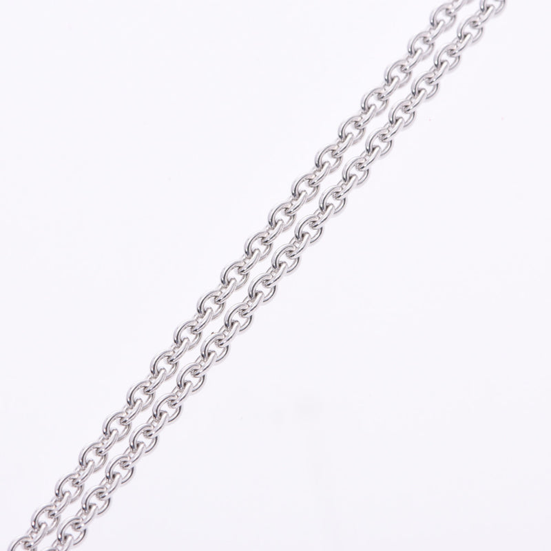 BVLGARI Bvlgari Catene Chain Necklace Unisex K18WG Necklace A Rank Used Ginzo