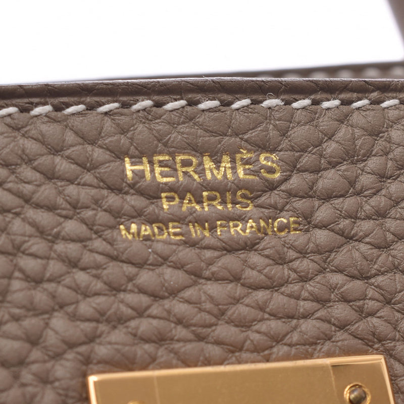 Hermes Birkin bag 30 ETP gold hardware