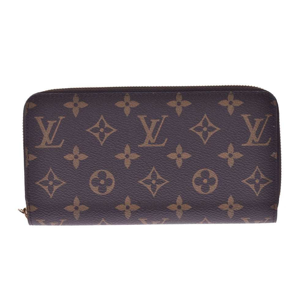 LOUIS VUITTON ルイヴィトン モノグラム ジッピーウォレット コクリコ M41896 ユニセックス 長財布 Aランク 中古 - ファッション