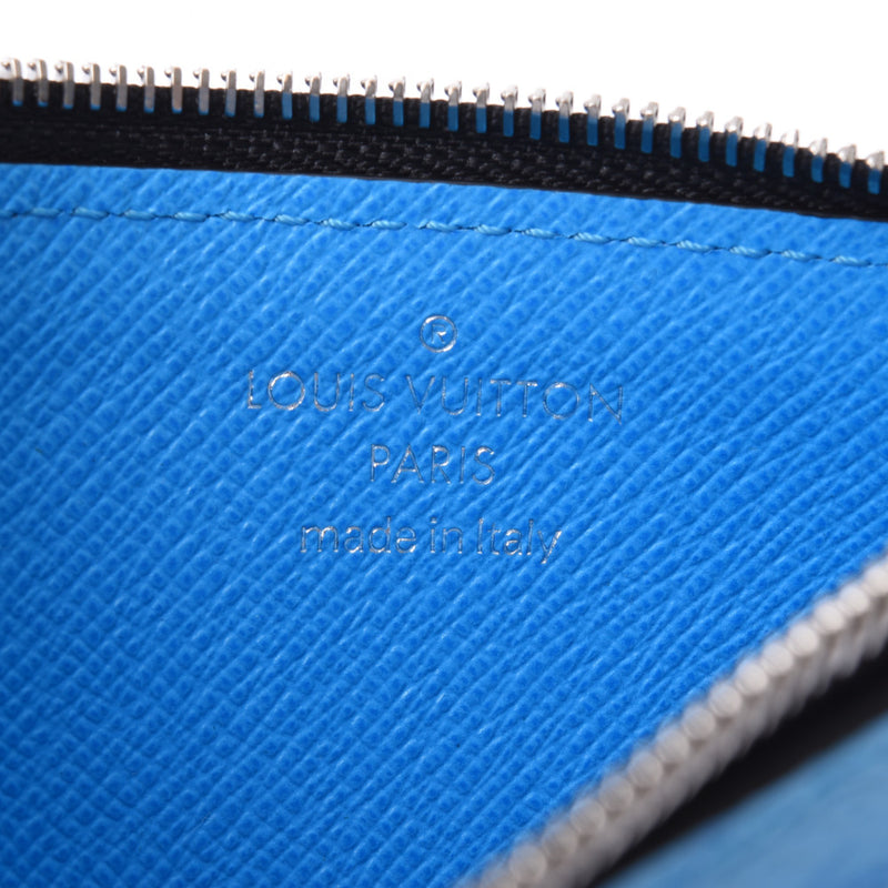 Louis Vuitton taiga llama coin cardholder blue men coin case M30425 LOUIS  VUITTON – 銀蔵オンライン