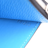 LOUIS VUITTON Louis Vuitton Thai Garama Coin Card Holder Blue M30425 Men's Coin Case New Ginzo