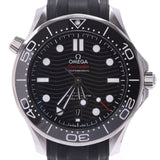 OMEGA OMEGA Seamaster Diver 300 210.32.42.20.01.001 Boys SS/Rubber Watch Automatic Winding Black Dial A Rank Used Ginzo