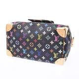 LOUIS VUITTON Louis Vuitton Multicolor Speedy 30 Black M92642 Ladies Handbag B Rank Used Ginzo