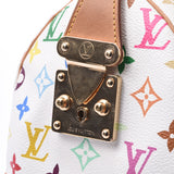 LOUIS VUITTON Louis Vuitton Multicolor Speedy 30 Bron (White) M92643 Ladies Handbag B Rank Used Ginzo