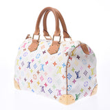 LOUIS VUITTON Louis Vuitton Multicolor Speedy 30 Bron (White) M92643 Ladies Handbag B Rank Used Ginzo