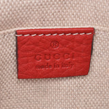GUCCI Gucci Soho red 308864 Lady's calf shoulder bag A rank used silver storehouse