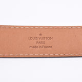 LOUIS VUITTON ルイヴィトン モノグラム サンチュール イニシャル サイズ75cm ブラウン ゴールド金具 M9781 ユニセックス ベルト ABランク 中古 銀蔵