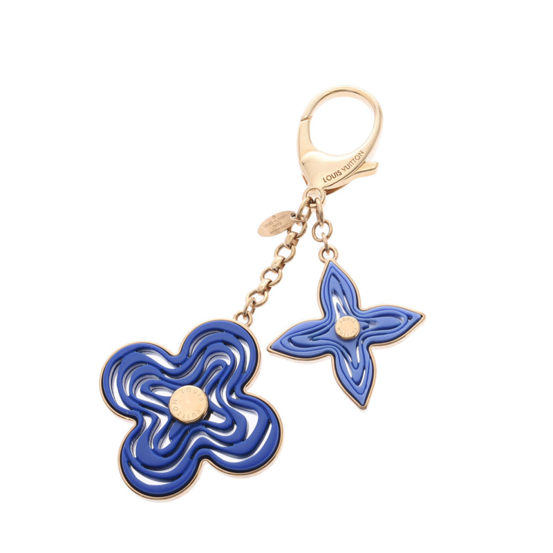 Louis Vuitton Blue Resin Naif Bag Charm Keychain