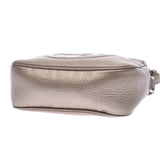 GUCCI グッチ スモール ディスコバッグ ゴールド 308364 レディース カーフ ショルダーバッグ ABランク 中古 銀蔵