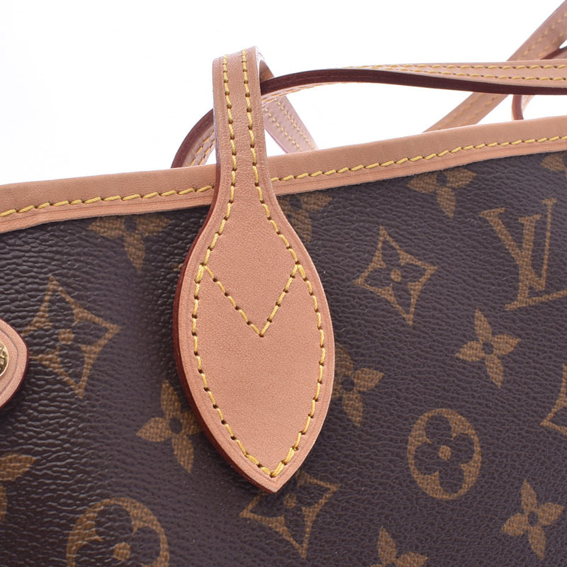 LOUIS VUITTON ルイヴィトン モノグラム ネヴァーフルPM フューシャ M41245 レディース ハンドバッグ 新同 中古 銀蔵