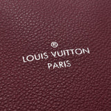 Lady's leather / python handbag A rank used silver storehouse of LOUIS VUITTON ルイヴィトンパルナセアロックイット MM Bordeaux origin