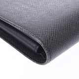 LOUIS VUITTON Louis Vuitton Taiga Florin Ardoise (Black) M31112 Men's Short Bi-Fold Wallet B Rank Used Ginzo
