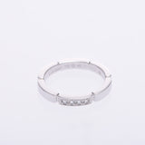 Cartier Cartier Miyonpan Tail Ring ♯49 4P Diamond No. 9 Ladies K18WG Ring, Ring A-Rank Used Silgrin