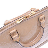 Louis Vuitton VERNIS Alma PM rose angelje m90062 WOMENS HANDBAG B rank Silver