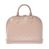 Louis Vuitton VERNIS Alma PM rose angelje m90062 WOMENS HANDBAG B rank Silver