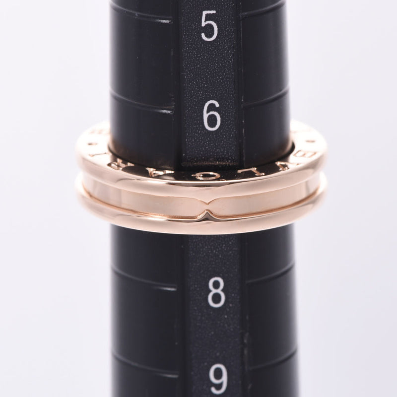 BVLGARI Bvlgari B-ZERO Ring #47 Size XS 7 Women's K18PG Ring Ring A Rank Used Ginzo