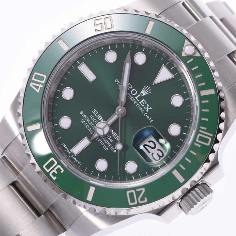 ROLEX Rolex [Cash Special] Submariner 116610LV Men's SS Watch Automatic winding Green Dial Unused Ginzo