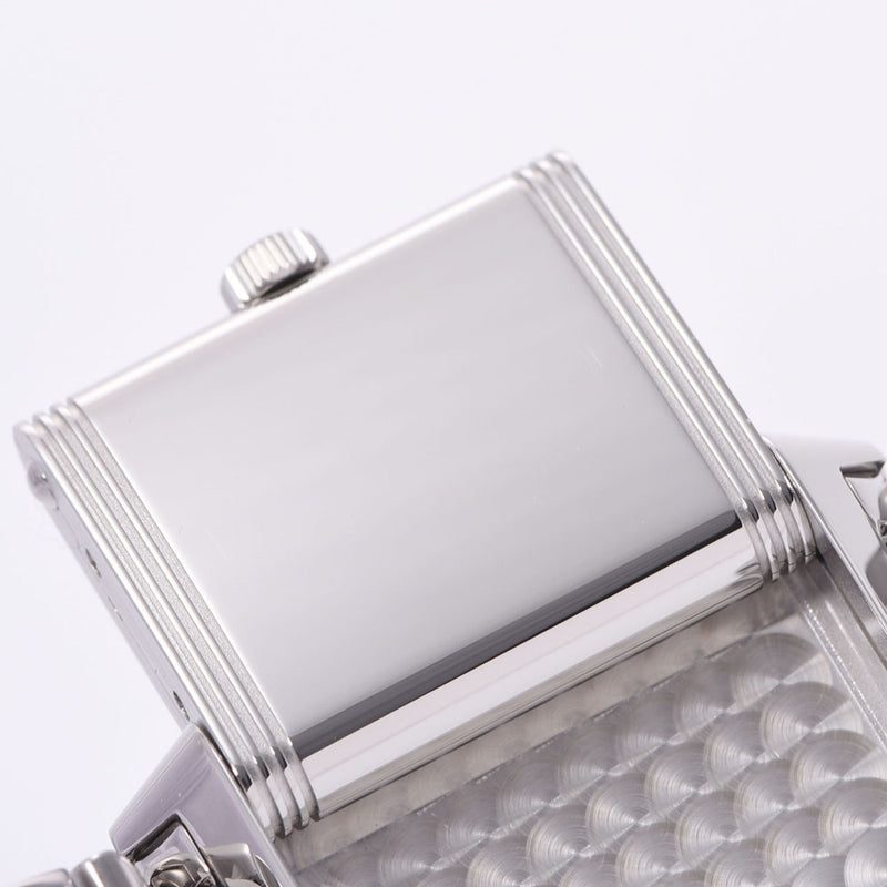 JAEGER-LECOULTRE ジャガー・ルクルト レベルソ クラシック スモール レディース SS 腕時計 クオーツ シルバー文字盤 Aランク 中古 銀蔵