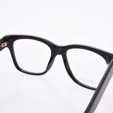 Gucci brand glasses Sherry line black clear lens gg0342 o