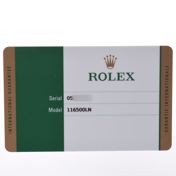 ROLEX ロレックス 【現金特価】デイトナ 116500LN メンズ SS 腕時計 自動巻き 白文字盤 未使用 銀蔵