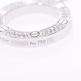Cartier love necklace Pave Diamond Ladies K18 WG Necklace
