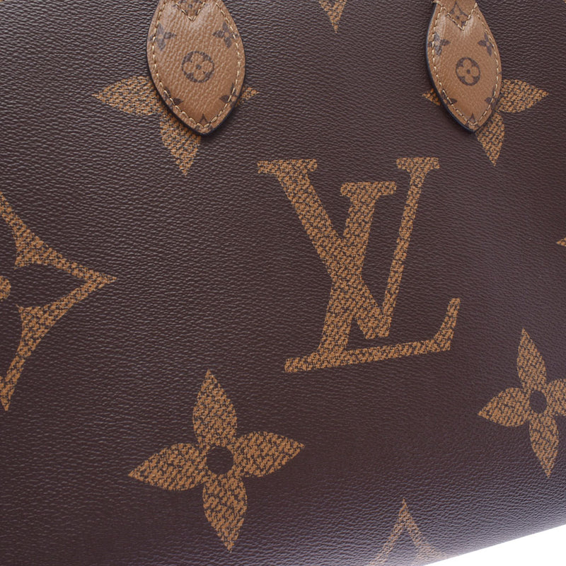 LOUIS VUITTON Louis Vuitton monogram reverse on the go MM brown M45321 unisex 2WAY bag new article silver storehouse