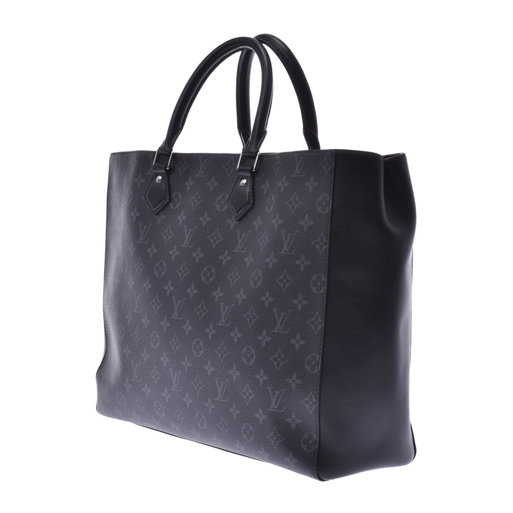 LOUIS VUITTON ルイヴィトン モノグラム エクリプス グランサック 黒/グレー系 M44733 メンズ トートバッグ Aランク 中古 銀蔵