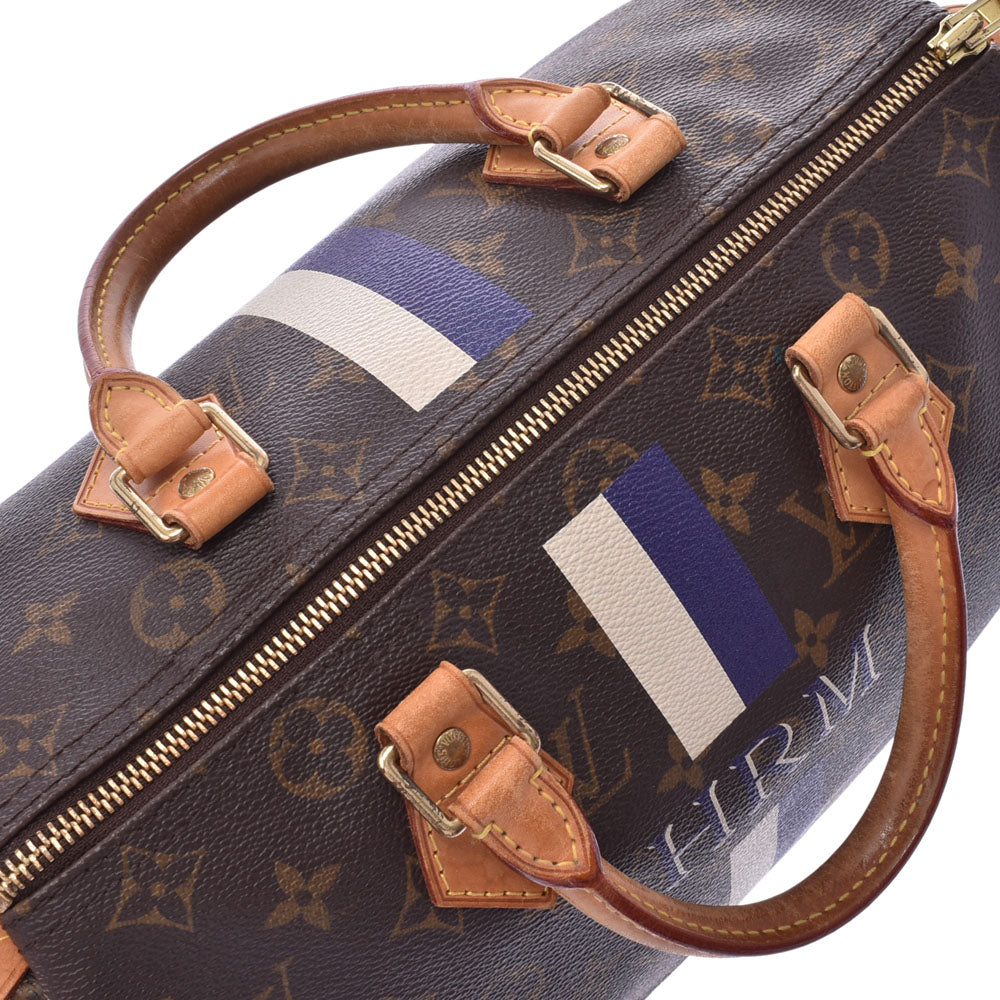 LOUIS VUITTON ルイヴィトン モノグラム スピーディ30 マイLVヘリテージ ブラウン M41526 ユニセックス ハンドバッグ Bランク  中古 銀蔵