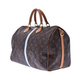 LOUIS VUITTON Louis Vuitton Monogram Speedy Band Lierre 35 My LV Heritage Brown M40392 Unisex Handbag B Rank Used Ginzo