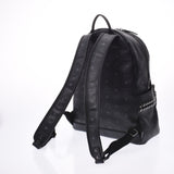 MCM MCM backpack studs black unisex calf rucksack daypack AB rank used Ginzo