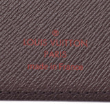 Louis Vuitton Damier portage Brown old brown n60017 men's Long Wallet