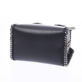 Stella McCartney Stella McCartney Falabella Mini Box 2WAY包黑色银色硬件女士皮革单肩包A Rank Used Ginzo