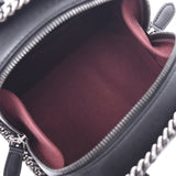 Stella McCartney Stella McCartney Falabella Mini Box 2WAY包黑色银色硬件女士皮革单肩包A Rank Used Ginzo