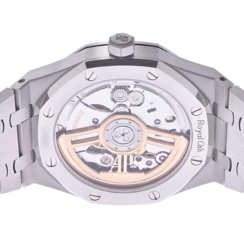 AUDEMARS PIGUET オーデマピゲ ロイヤルオーク 裏スケ 15500ST.OO.1220ST.03 メンズ SS 腕時計 自動巻き 黒文字盤 Aランク 中古 銀蔵