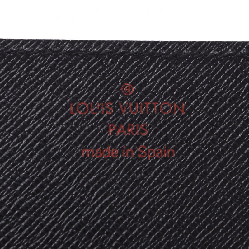 LOUIS Vuitton Louis Vuitton epien Velop cult de visit old business card case noir(black) m56582 unisex Leather Card Case B rank used silver