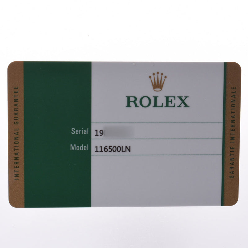 ROLEX ロレックス 【現金特価】デイトナ 116500LN メンズ SS 腕時計 自動巻き 黒文字盤 未使用 銀蔵