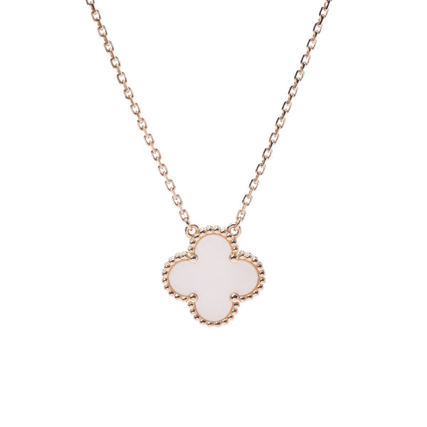Van Cleef & Arpels Van Cleef & Arpels Alhambra Necklace Ladies K18YG / Mother of Pearl Necklace A Rank Used Ginzo