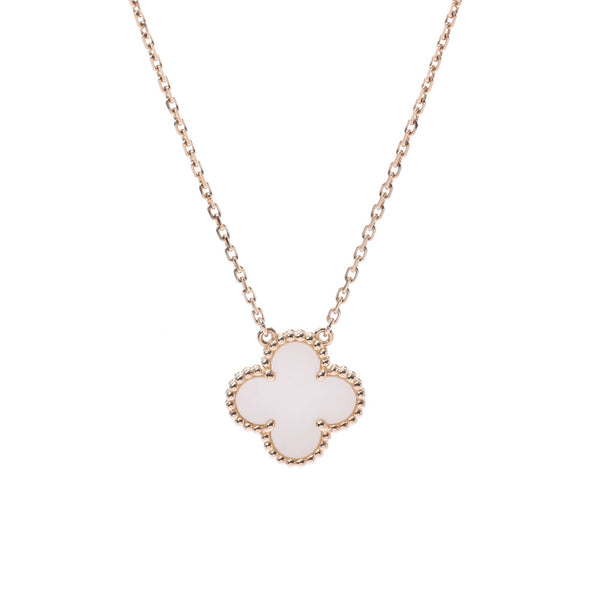 Van Cleef & Arpels Van Cleef & Arpels Alhambra Necklace Ladies K18YG / Mother of Pearl Necklace A Rank Used Ginzo