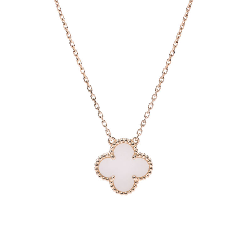 Van Cleef & Arpels Van Cleef & Arpels Alhambra Necklace Ladies K18YG / Mother of Pearl Necklace A Rank Used Ginzo