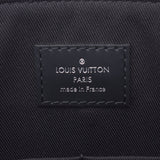 路易威登路易威登会标公文包资源管理器黑色/灰色M40566男式皮革商务包a级用银