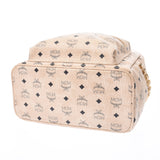 MCM MCM Buckback Packed, Studs Beige, Gold, Unsex, Luc, Duck, Duck, Duck, A Rank, used silver.
