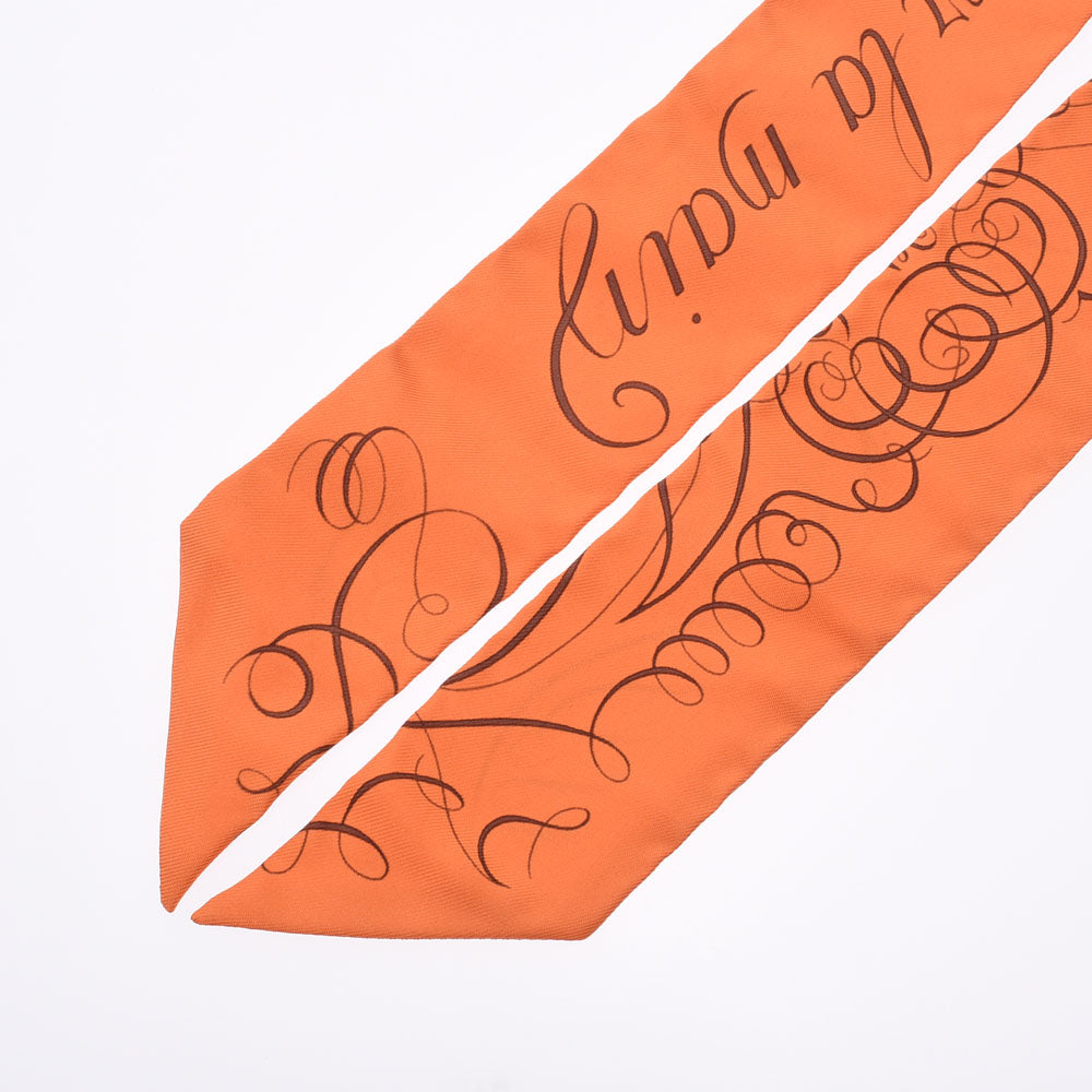 エルメスツイリー オレンジ レディース スカーフ HERMES – 銀蔵