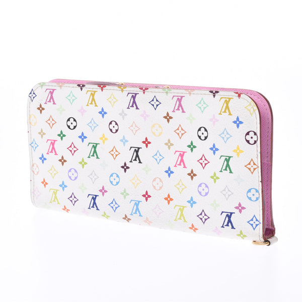 LOUIS VUITTON Louis Vuitton Multicolor Ansolitte Bron/Rich M93751 Ladies Long Wallet AB Rank Used Ginzo