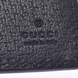 Gucci GG marble double toe Wallet Black 459133 Unisex Leather Wallet