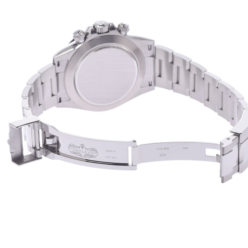 ROLEX Rolex [cash special price] Daytona 116500LN men SS/ ceramic watch self-winding watch white clockface-free silver storehouse