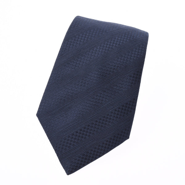 Louis Vuitton Navy Mens Silk 100% tie