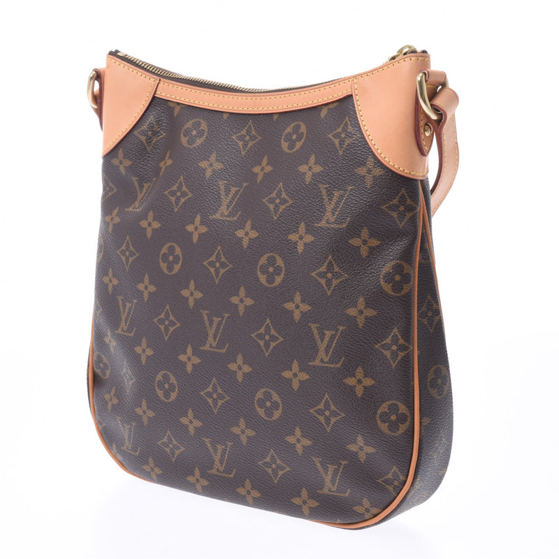 LOUIS VUITTON ルイヴィトン モノグラム オデオンPM ブラウン M56390 ユニセックス モノグラムキャンバス ショルダーバッグ Aランク 中古 銀蔵