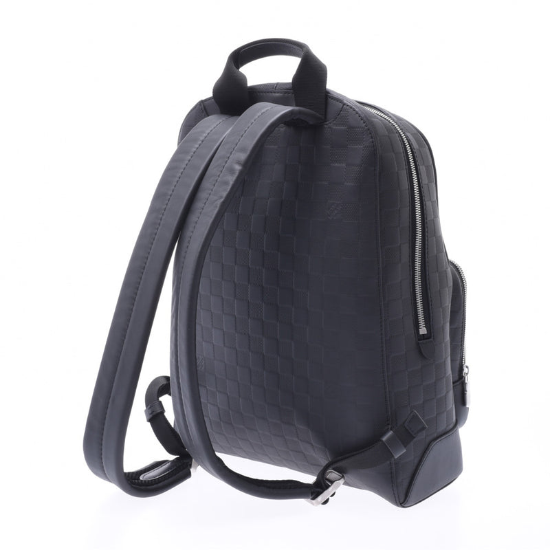 LOUIS Vuitton Louis Vuitton Damier amphini campus backpack Onyx n40306 men's Damier amphini leather backpack・daypack unused silver