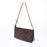 LOUIS VUITTON Monogram Pochette Accessory Brown M40712 Ladies Monogram Canvas Accessory Pouch A Rank Used Ginzo